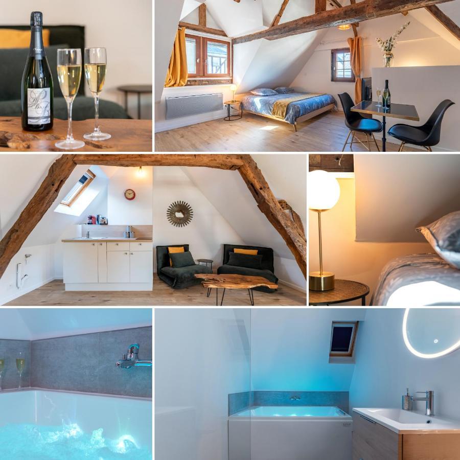 Centre-Ville Le Nid D'Amour Jacuzzi Appartement Rouen Luaran gambar